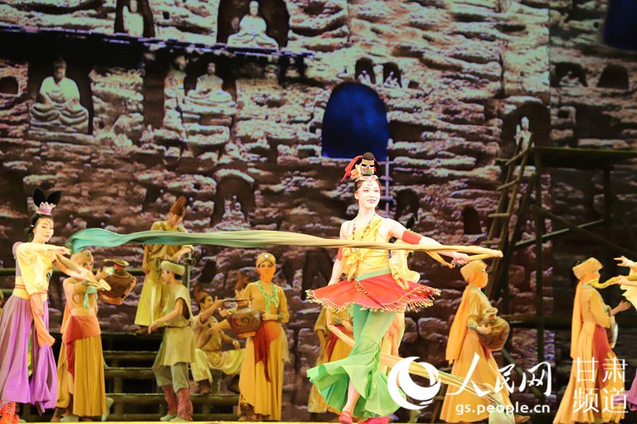 黃河之濱再掀“敦煌風” 觀眾樂享文化盛宴【9】