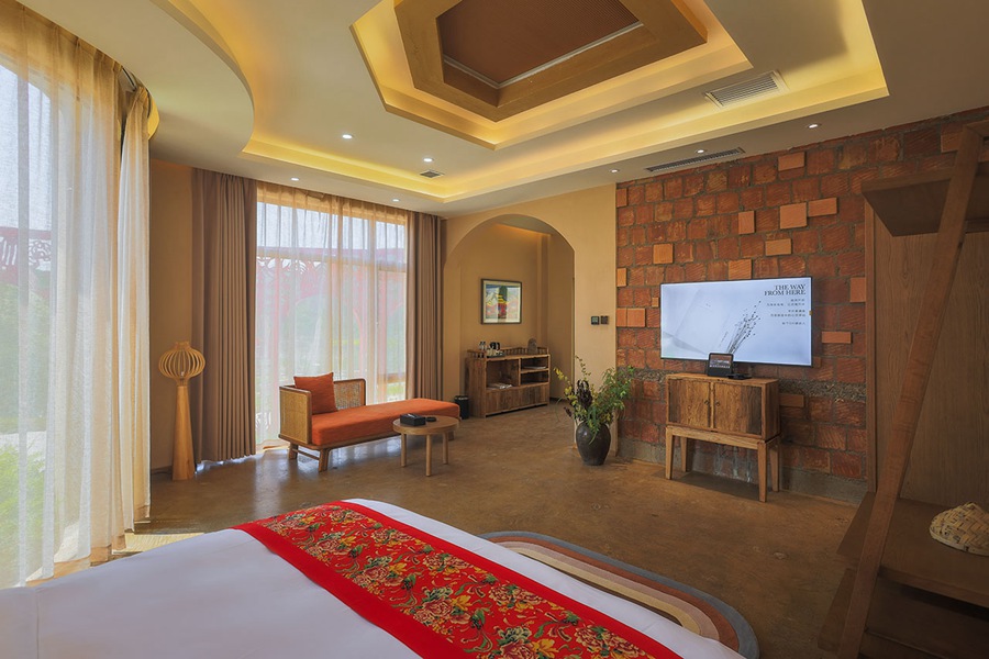 黃土大塬窯洞美。甘肅省慶陽市西峰區顯勝鄉政府供圖