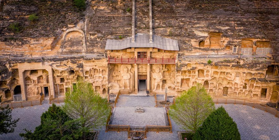 慶陽北石窟寺。甘肅省文旅廳供圖