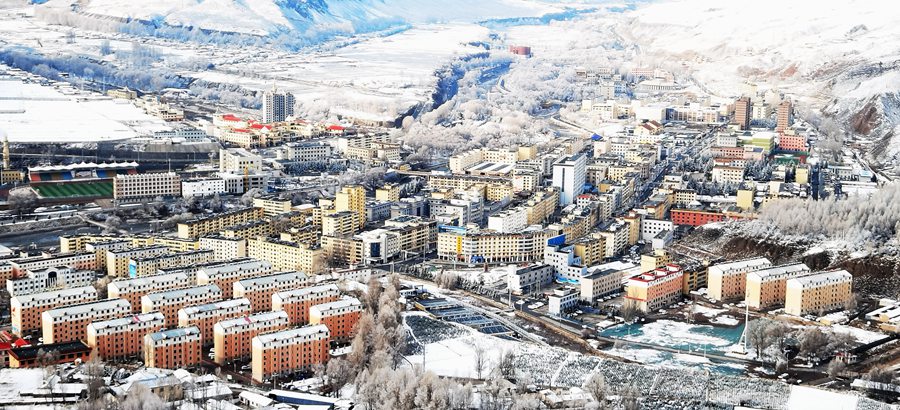 靜美如畫 甘肅肅南現霧凇景觀【5】