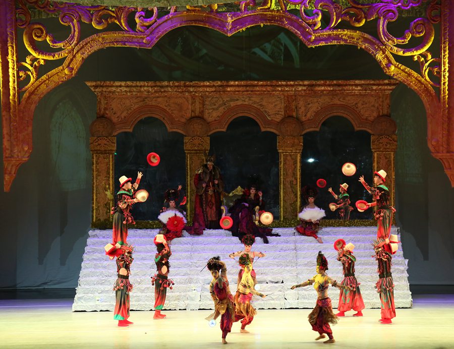 《九色鹿》劇照。朱凌杰 攝