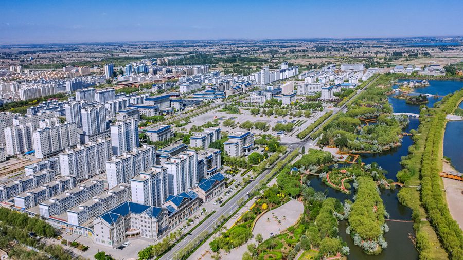 甘肅高臺：水城相依?初夏濕地美如畫【4】