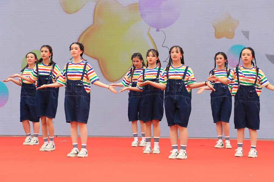 文藝匯演現場。王櫻芳攝