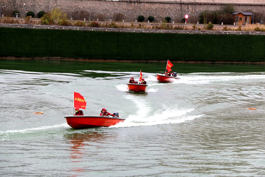 甘肅天水：以練備戰強本領 鍛造水域救援尖兵