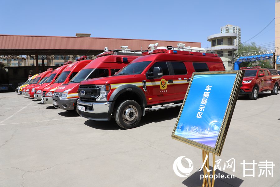 裝備展示。人民網記者 王文嘉攝