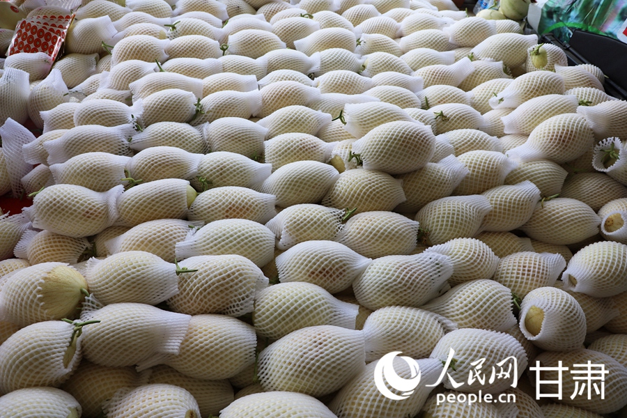 白蘭瓜。人民網記者 王文嘉攝