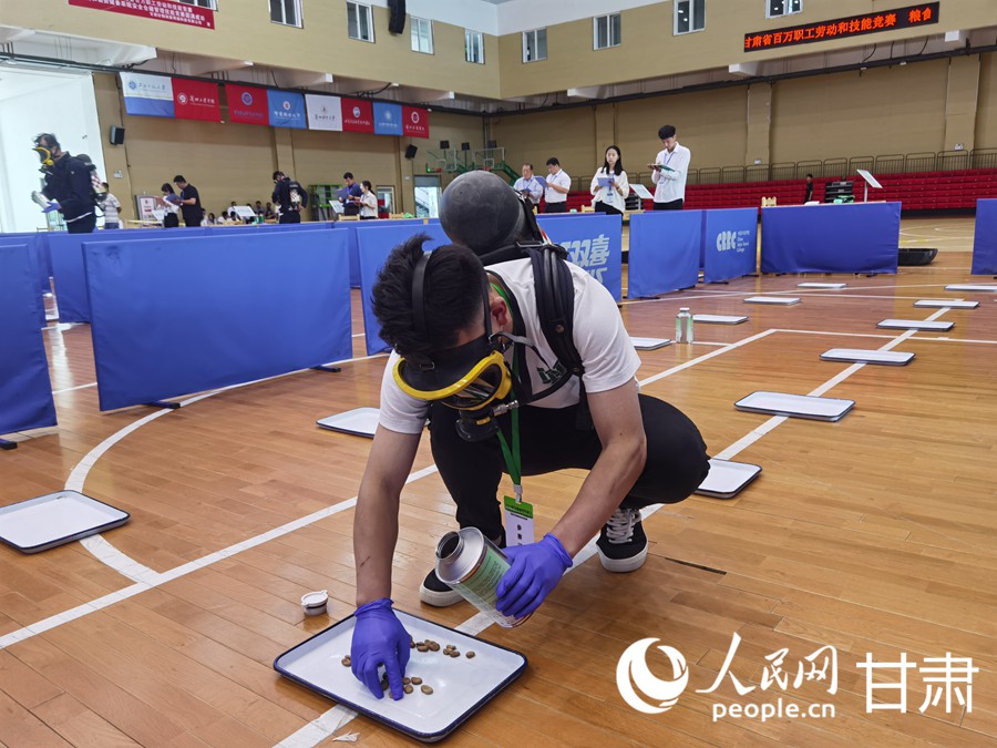 競賽現場。人民網記者 高翔攝