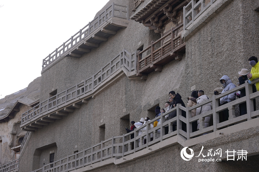 冬日靜美莫高窟【2】