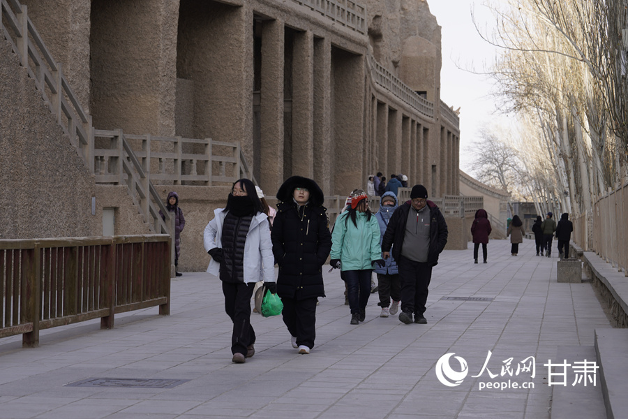 冬日靜美莫高窟【3】