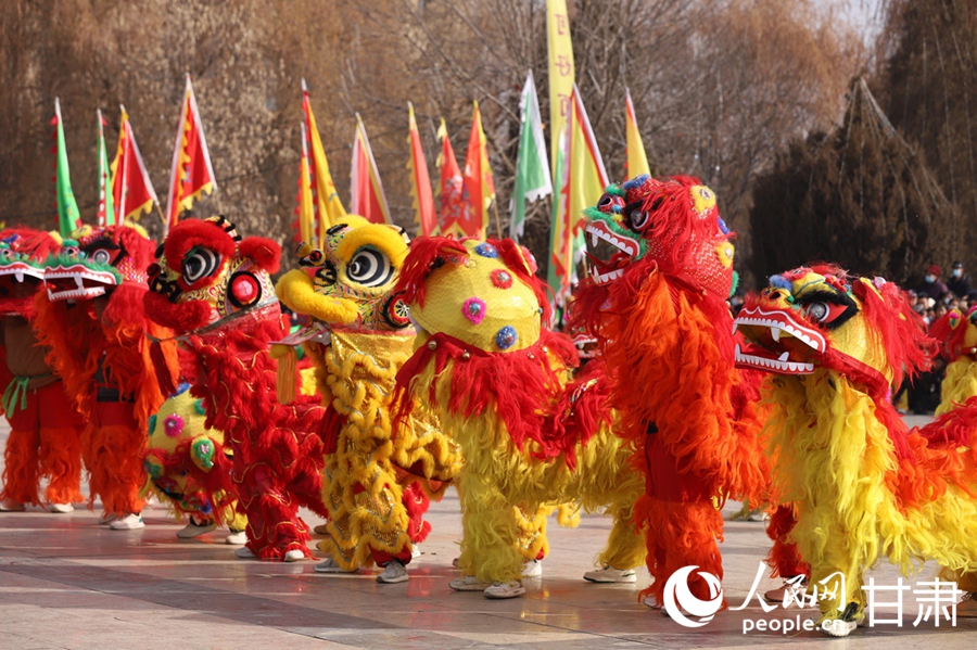 新春走基層｜甘肅康樂：社火鬧新春 歡樂幸福年【2】