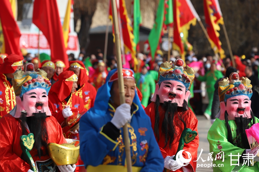 新春走基層｜甘肅康樂：社火鬧新春 歡樂幸福年【4】