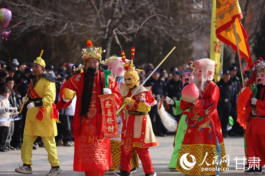 新春走基層｜甘肅康樂：社火鬧新春 歡樂幸福年【7】