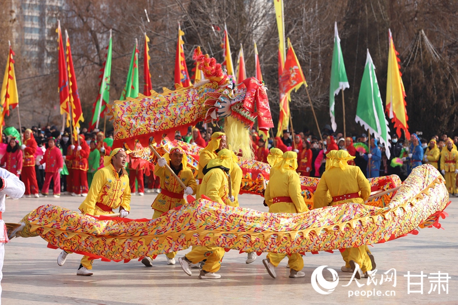 新春走基層|甘肅康樂:社火鬧新春 歡樂幸福年【8】