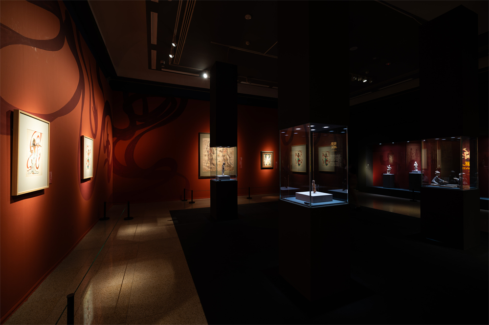 展廳現場。人民網記者 韋衍行攝