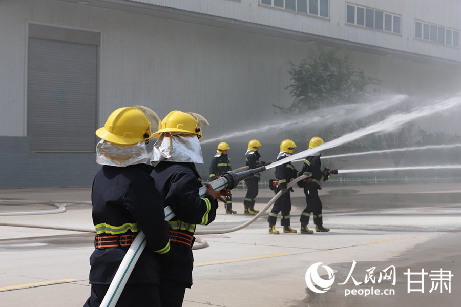 應急演練活動現場。人民網記者 焦隆攝