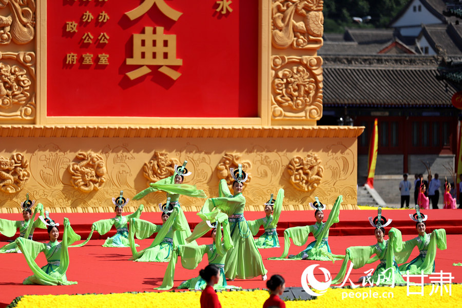 公祭大典現場。人民網記者 焦隆攝