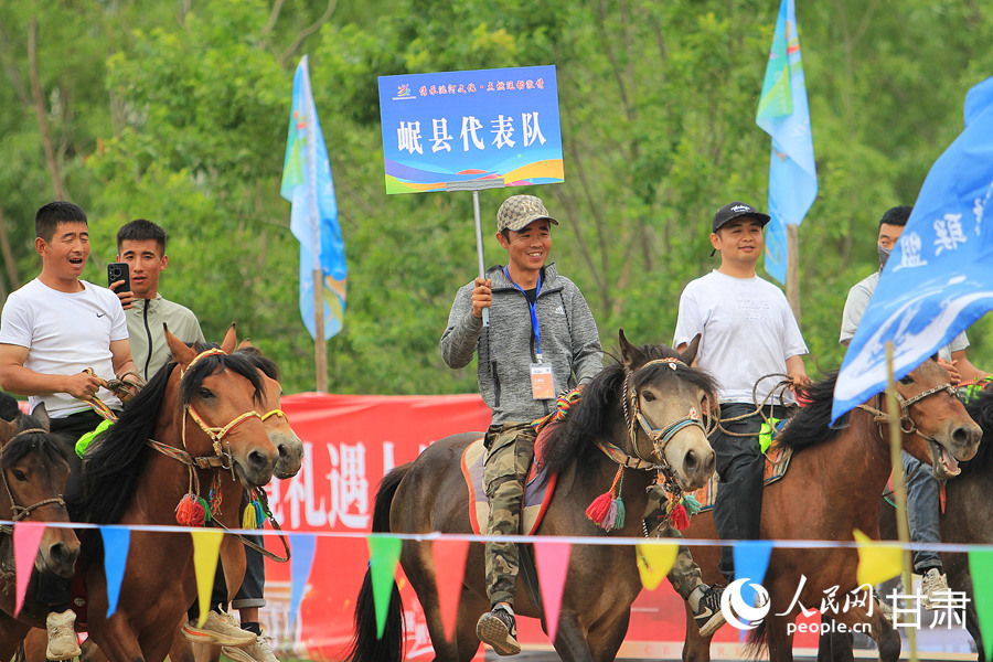 甘肅臨洮：洮水之畔 駿馬馳騁