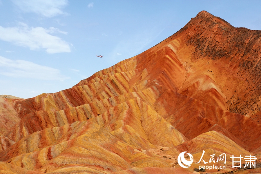 甘肅張掖：七彩丹霞暑期旅游持續升溫【6】
