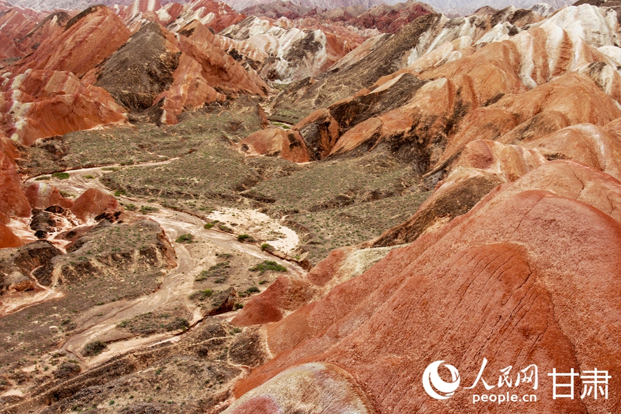 甘肅張掖：七彩丹霞暑期旅游持續升溫【8】
