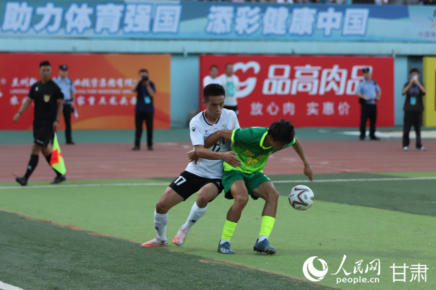 2025年甘肅省城市廠礦企業足球超級聯賽在蘭開賽【2】