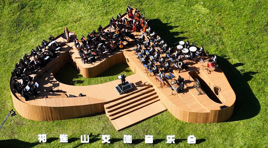 音樂會演出現場。張掖市委宣傳部供圖