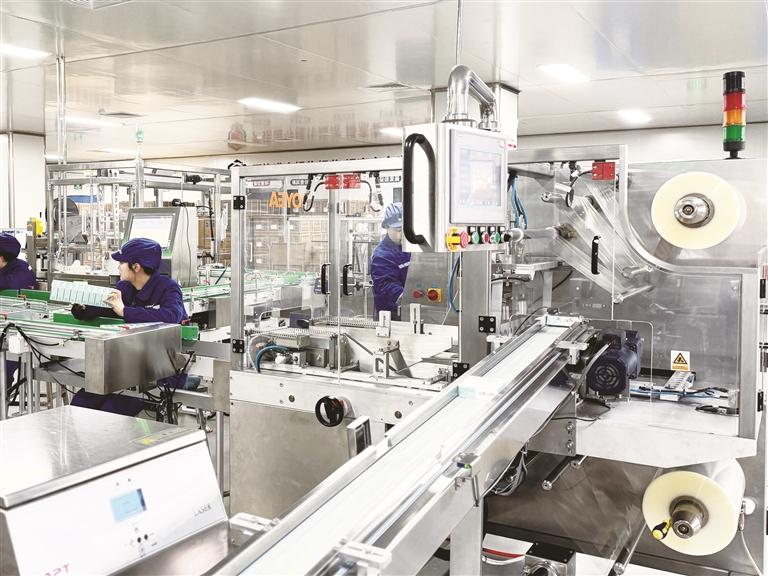 隴神戎發全自動滴丸數粒包裝生產線。