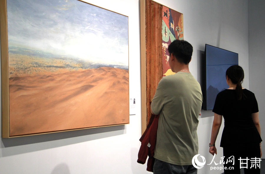 “一帶一路”國際書畫精品展亮相敦煌文博會【7】
