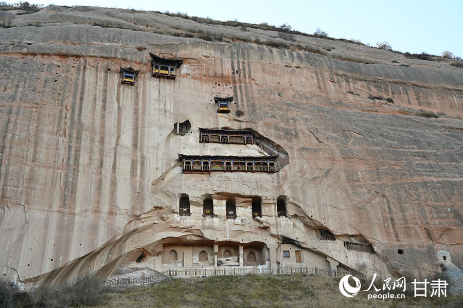 三十三天石窟。人民網 席娟娟攝